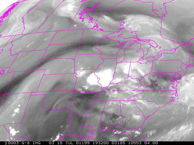 water vapor image