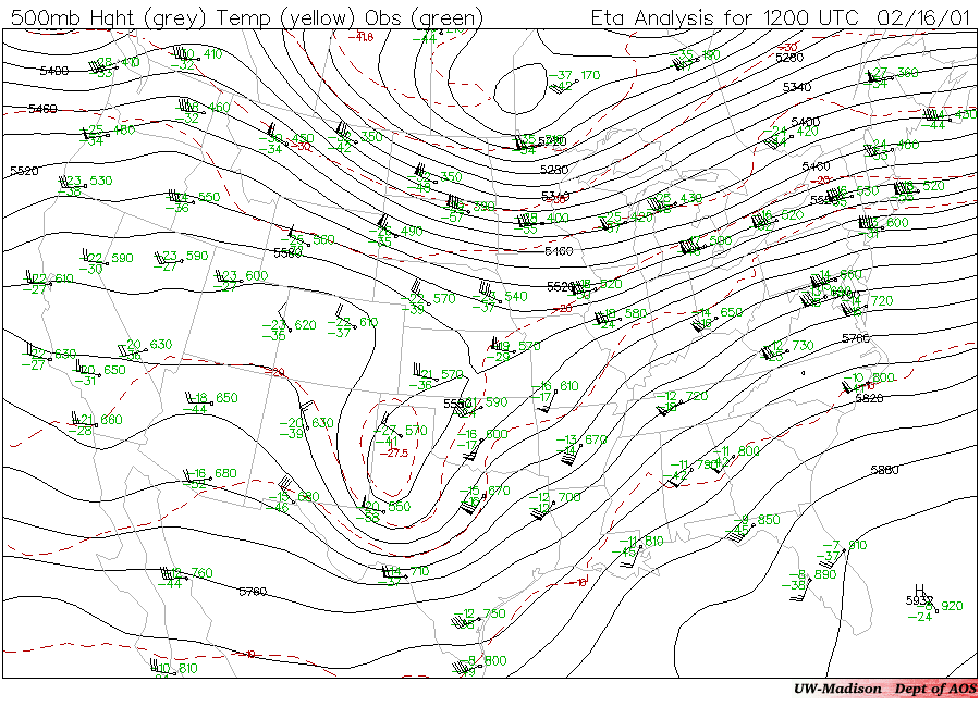 Upper Air Map